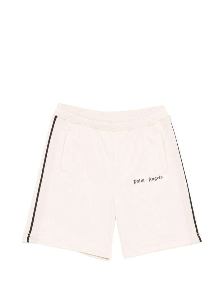 Bermuda bianco sporco per bambino PBCL001S26FAB001 092 Palm Angels Kids 