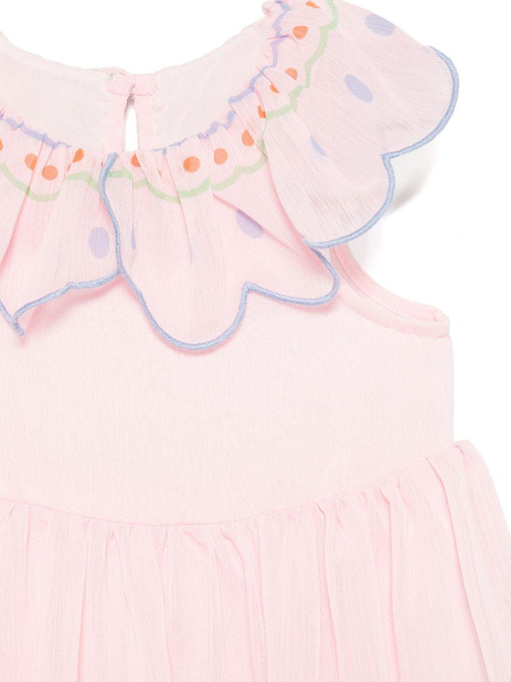 Abito rosa chiaro per neonata TW1052Z2299 50H Stella McCartney Kids 