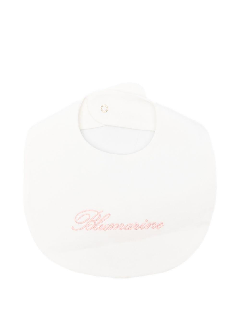 Bavetta bianca per neonata BNBA0130JF031 0242 Miss Blumarine 