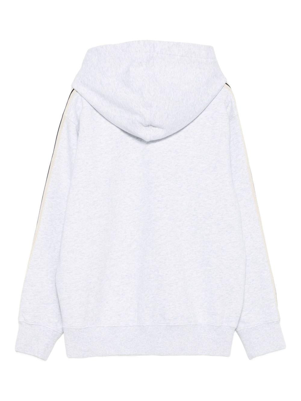 Felpa bianca per bambino PBBB012F25FLE008 0810 Palm Angels Kids 