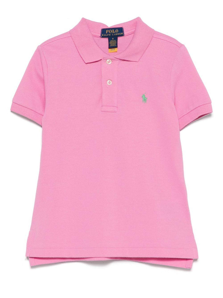 Polo rosa per bambino
