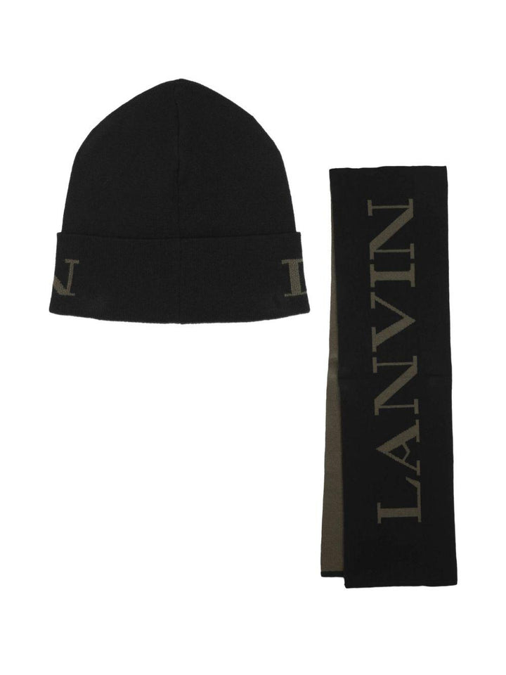 Cappello e sciarpa per bambino N30323 M46 Lanvin Enfant 