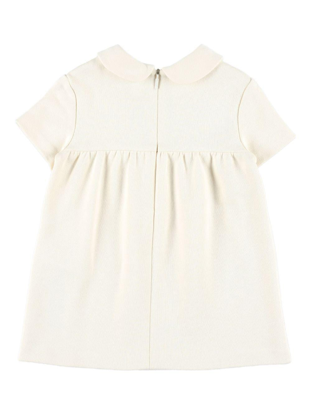 Abito bianco sporco per neonata 859754XJHR9 9908 Gucci Kids 