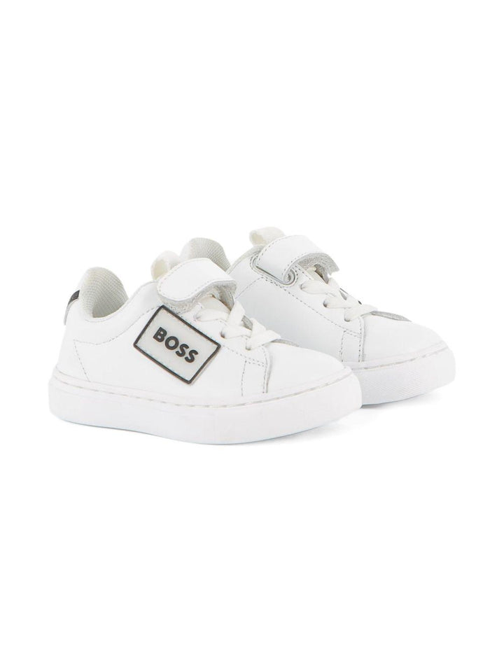 Sneakers bianche per neonato J52573 10P Boss Kids 