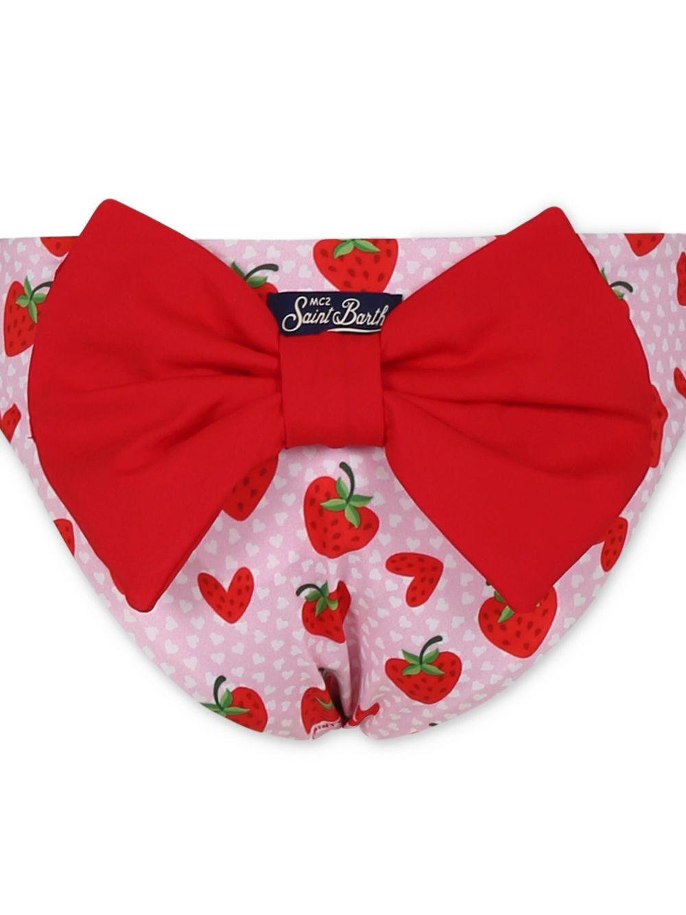 Costume rosa per bambina MAD0001 01257H MC2 Saint Barth Kids 