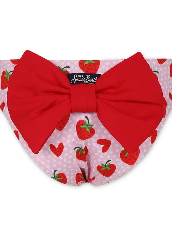 Costume rosa per bambina MAD0001 01257H MC2 Saint Barth Kids 