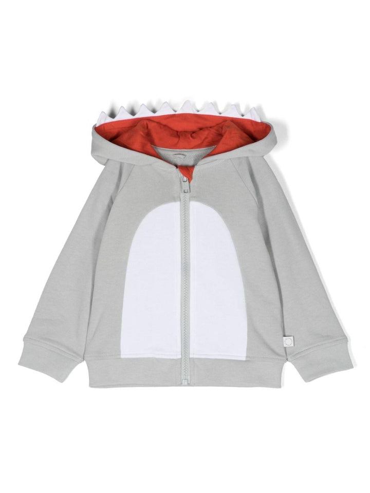 Felpa grigia per neonato TU4610Z0499 906 Stella McCartney Kids 
