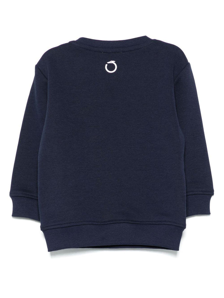 Felpa blu navy per neonato