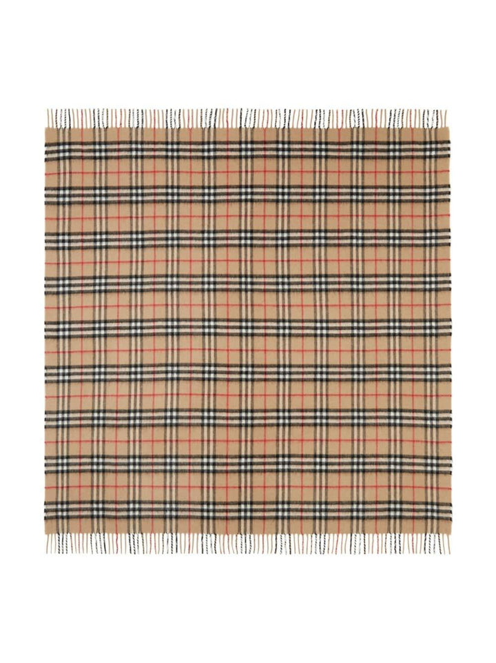 Coperta archive beige per neonato 8070500 A7026 Burberry Kids 