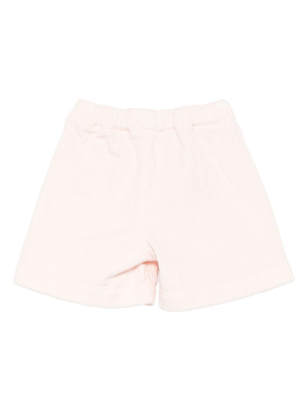 Bermuda rosa chiaro per neonata A25GPB0002V6012 307 Il Gufo 