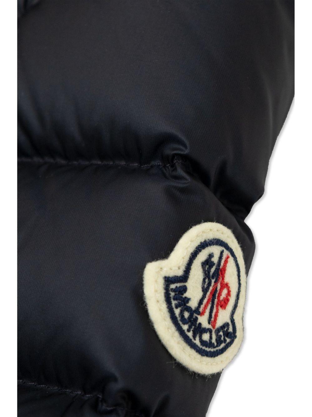 Giubbotto blu navy per neonata 9511A00032597YF 778 Moncler Kids 