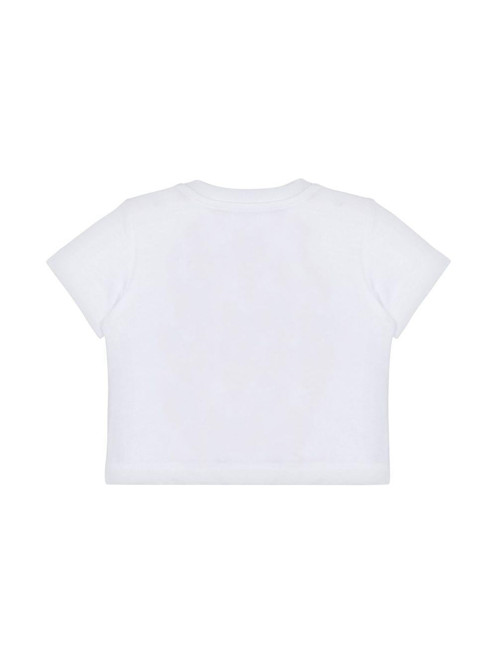 T-shirt bianca per neonato