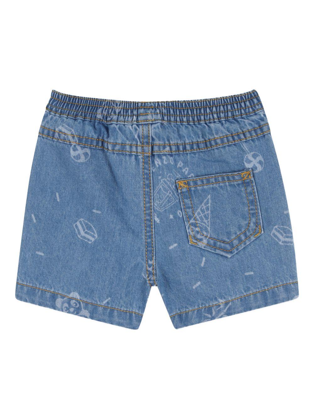 Bermuda blu chiaro per neonato K61710 Z45 Kenzo Kids 