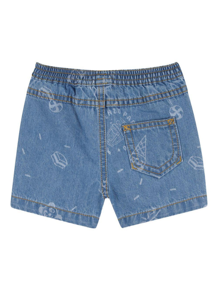 Bermuda blu chiaro per neonato K61710 Z45 Kenzo Kids 