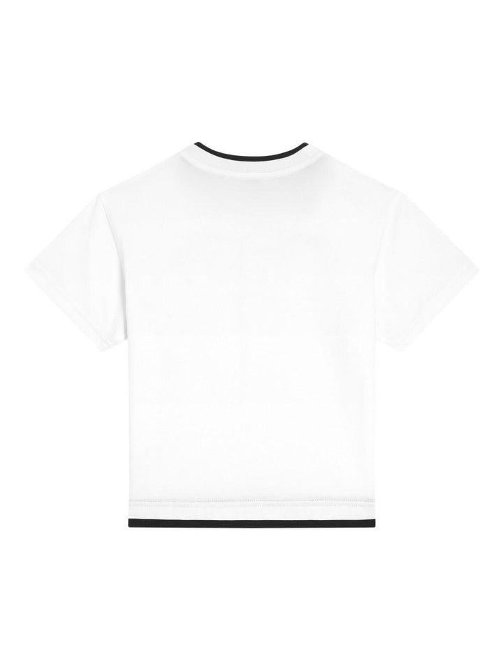 T-shirt bianco per bambino L4JTIYG7PEJ W0800 Dolce & Gabbana Kids 