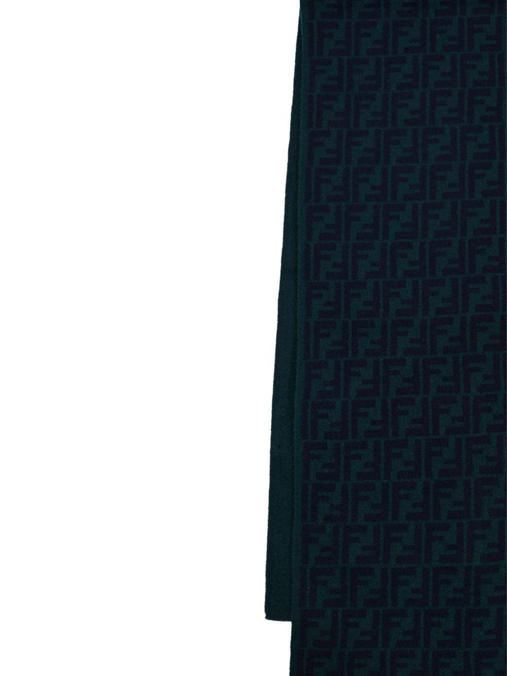 Sciarpa verde per bambino