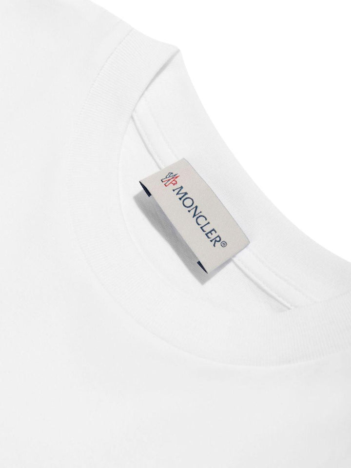 White cotton t-shirt for children