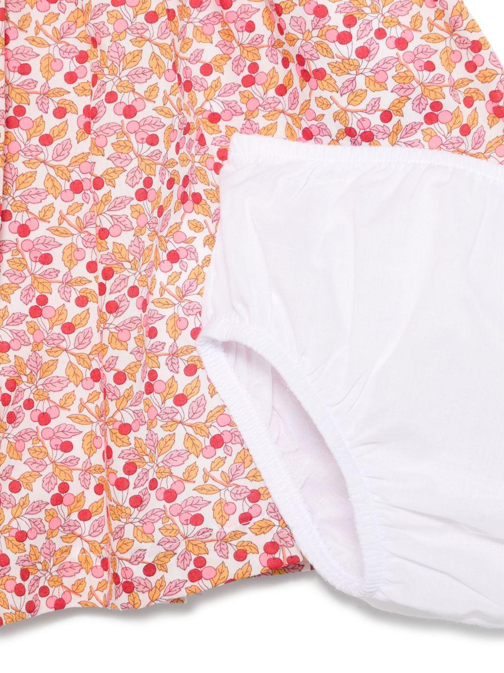 Abito rosa per neonata P25VM791C4139K 249 Il Gufo 