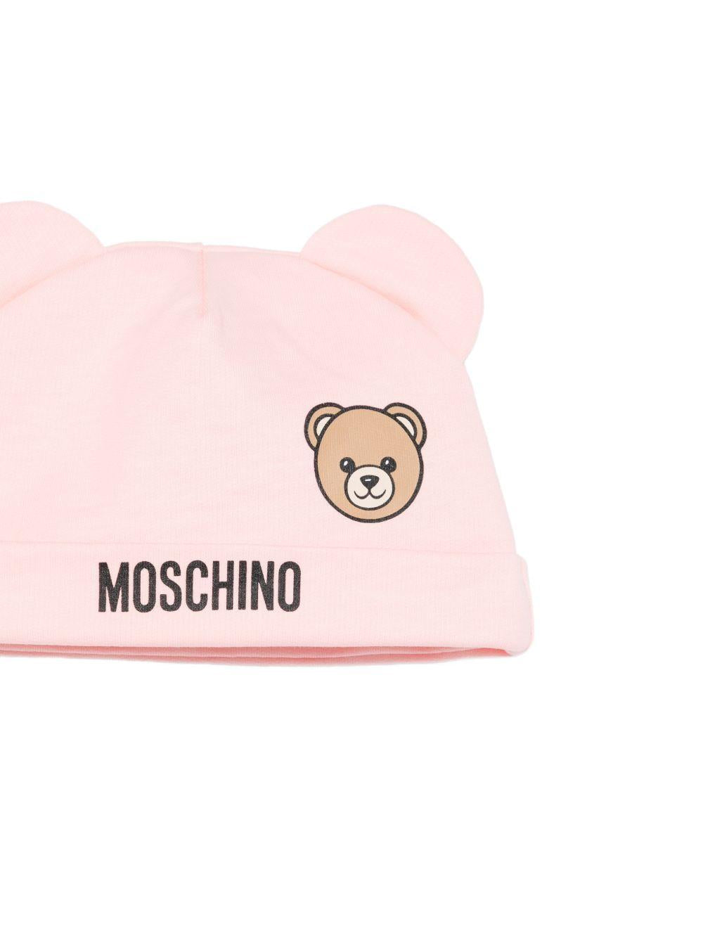 Tutina rosa per neonata MUY097LCA19 50209 Moschino Kids 
