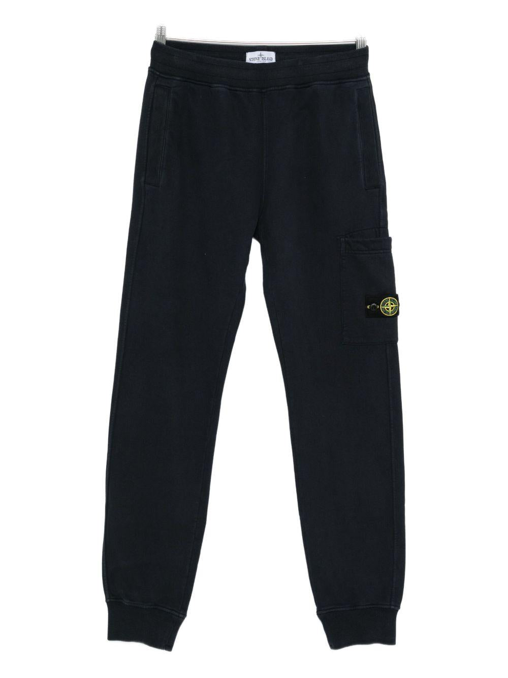 Pantalone blu navy per bambino 66200001S0A20 V0020 Stone Island Kids 
