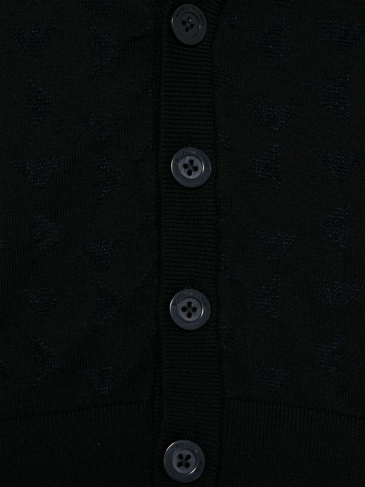 Cardigan blu notte per bambino