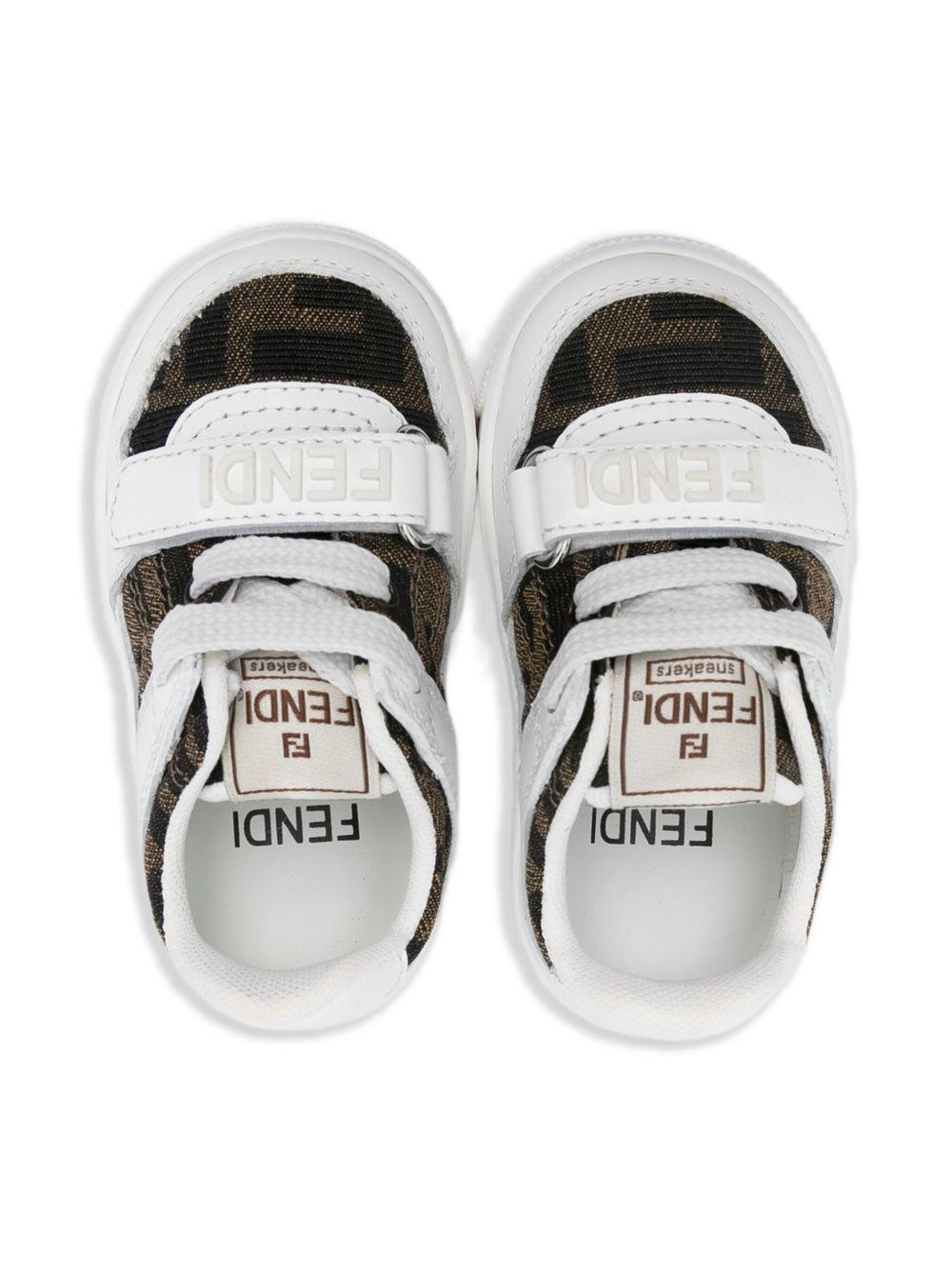 Sneakers bianche per bambino JMR475AHGY F0C1A Fendi Kids 