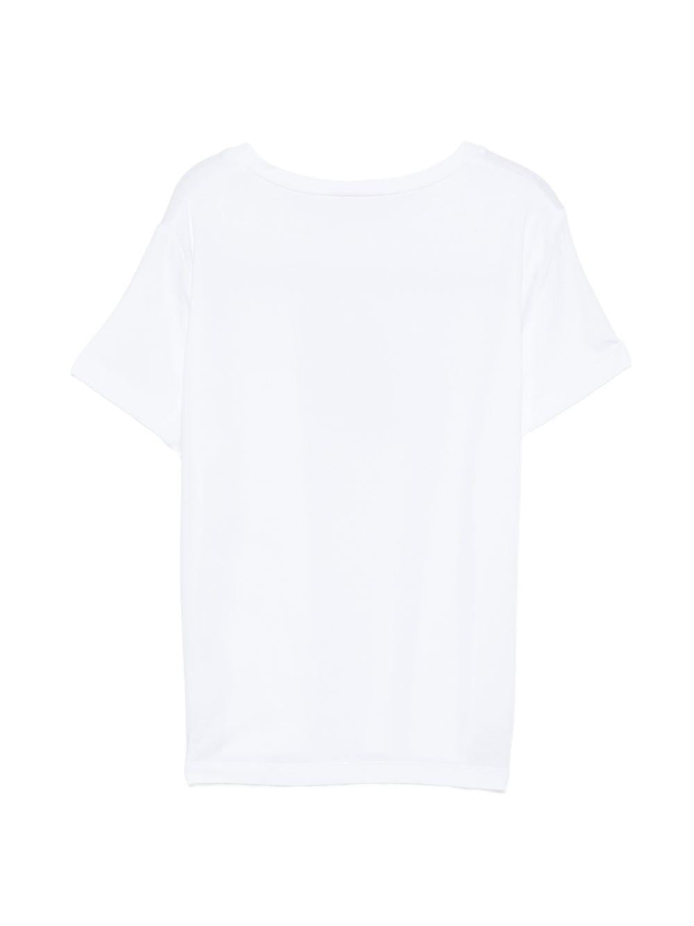 T-shirt bianco per bambina GA6097JS003 P9308 Liu Jo 