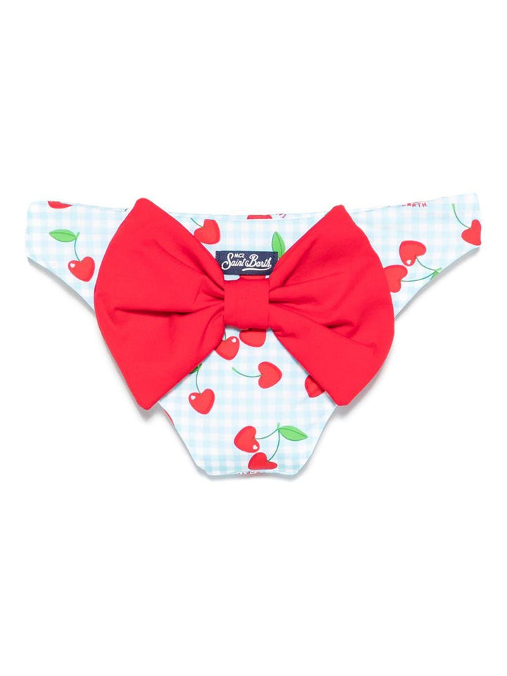 Costume azzurro per bambina