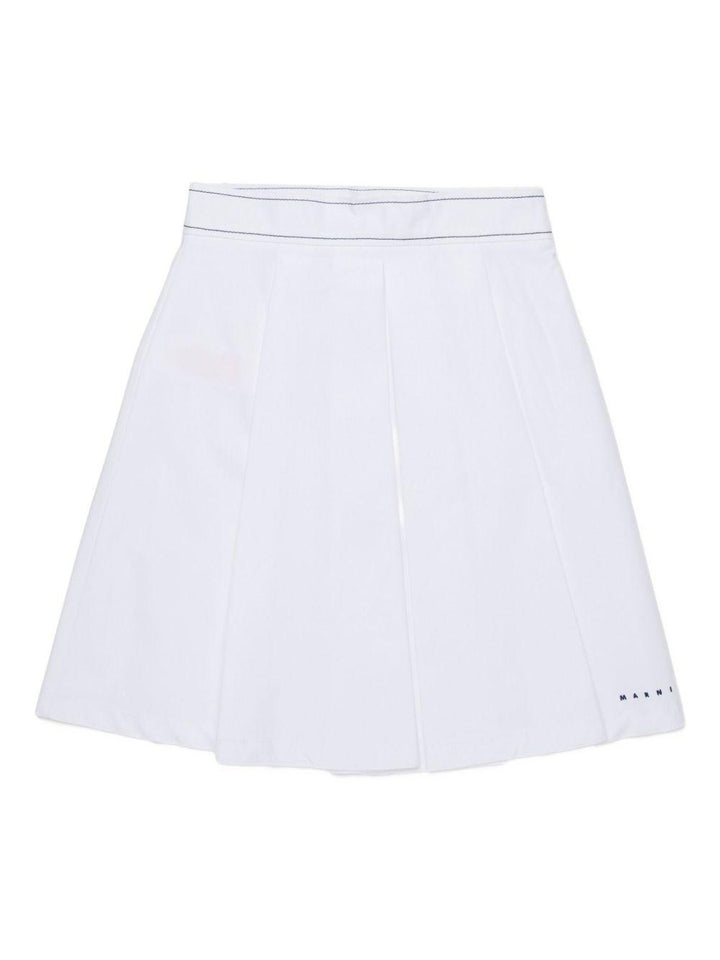 Gonna bianca per bambina M01753M00UV 0M100 Marni Kids 