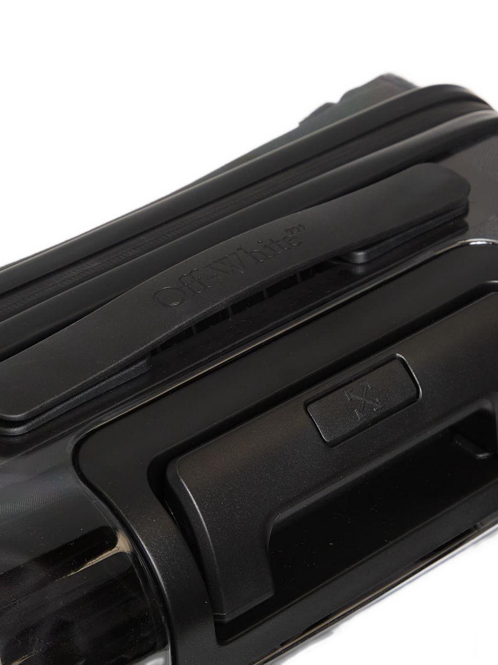 Trolley nera per bambino OBZH001F25PLA001 7910 Off White Kids 