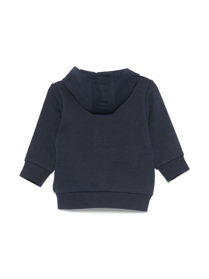 Felpa blu oxford per neonato