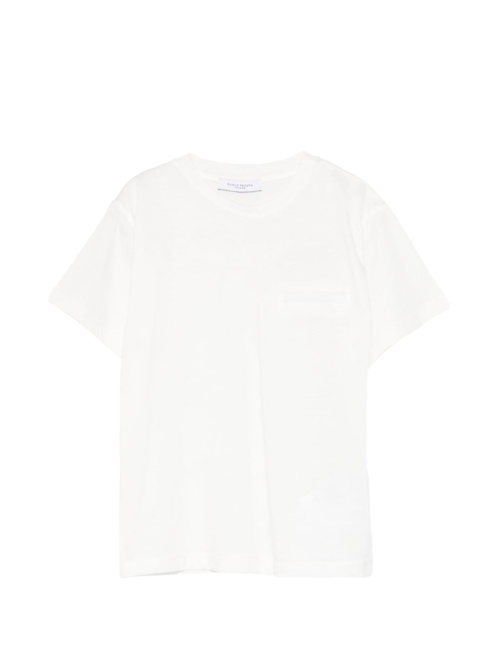 T-shirt bianca per bambino PP4213 GES Paolo Pecora Kids 