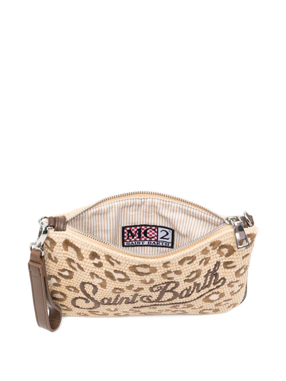 Borsetta beige/marrone per bambina PAR0021 00349L MC2 Saint Barth Kids 