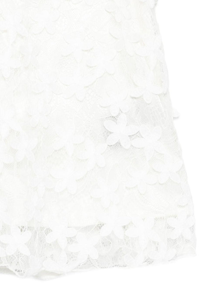 Abito bianco per bambina BY1D51U0263 100 Balmain Kids 