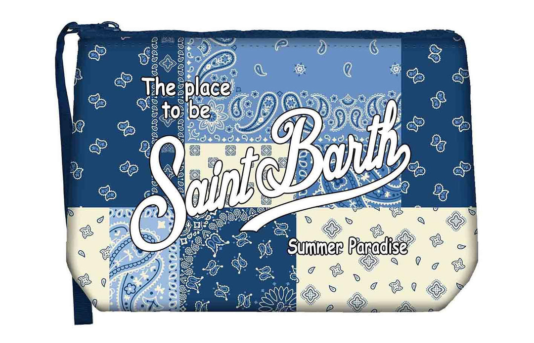 Pochette blu/azzurro per bambina ALIN001 02214L MC2 Saint Barth Kids 