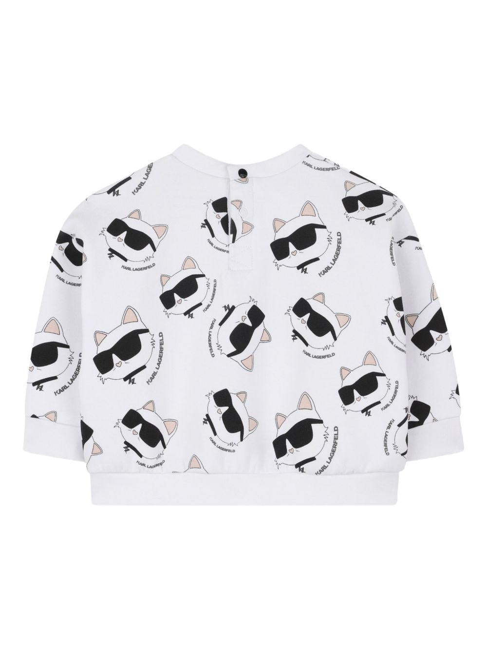 Completo nero/bianco per neonato Z30656 N50 Karl Lagerfeld Kids 