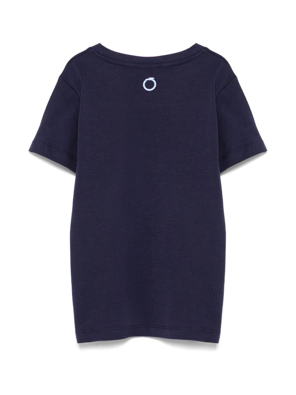 T-shirt blu navy per bambino