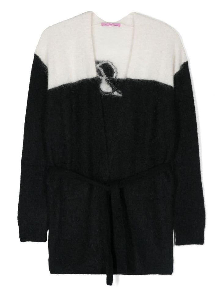 Black and white sweater for girls