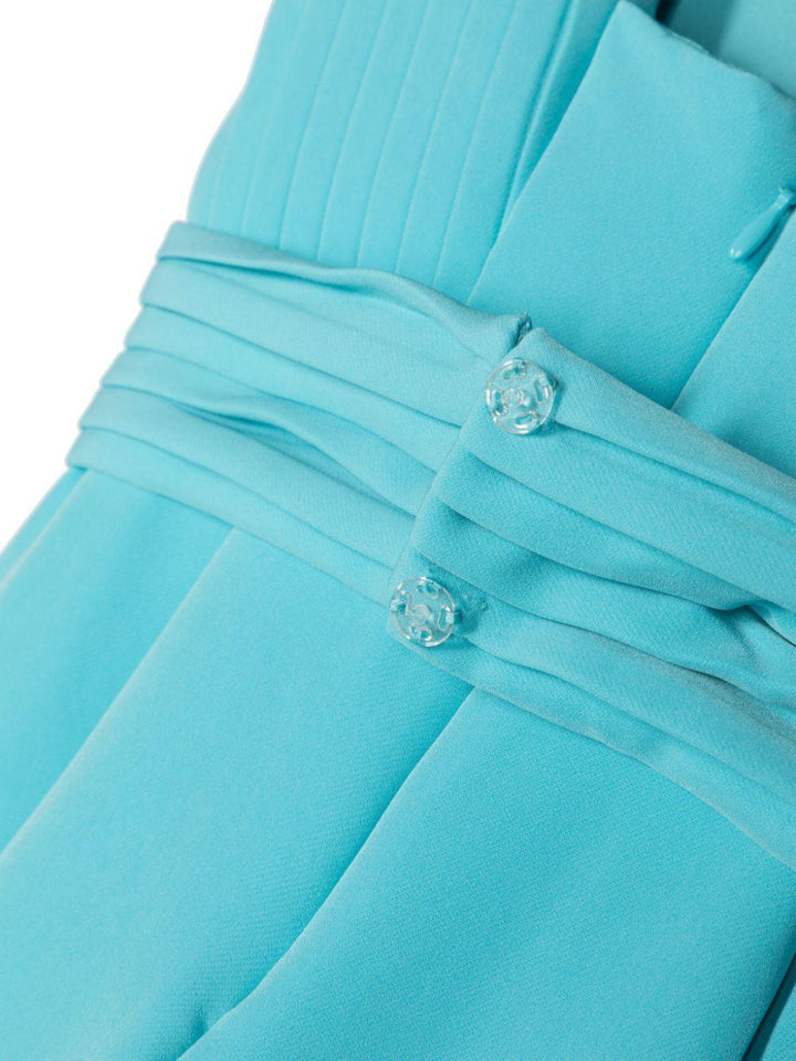 Aqua blue tracksuit for girls