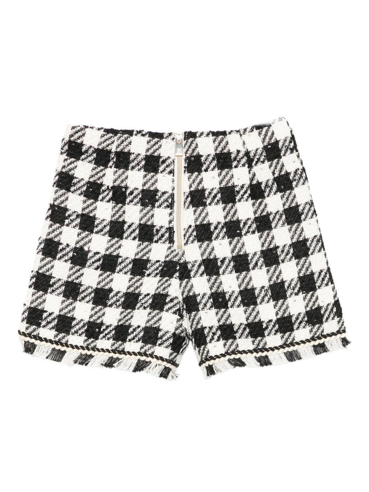 Bermuda nera/bianca per bambina 5716 008 Abel & Lula 