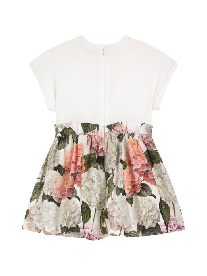 Abito bianca/floreale per neonata L2JDAUG7PQP S9000 Dolce & Gabbana Kids 