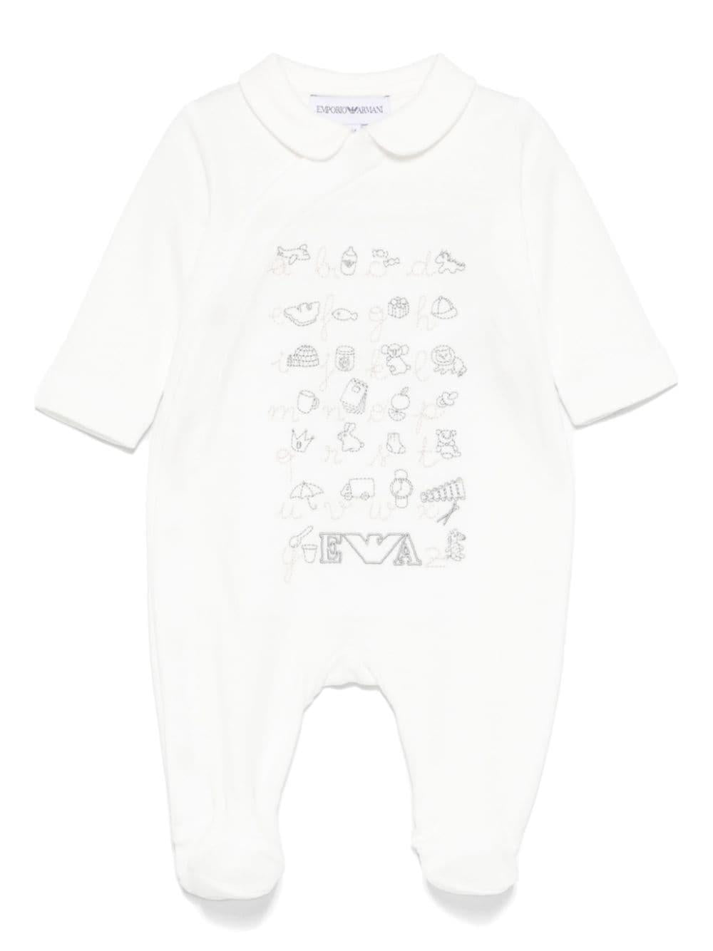 Tutina bianca per neonato