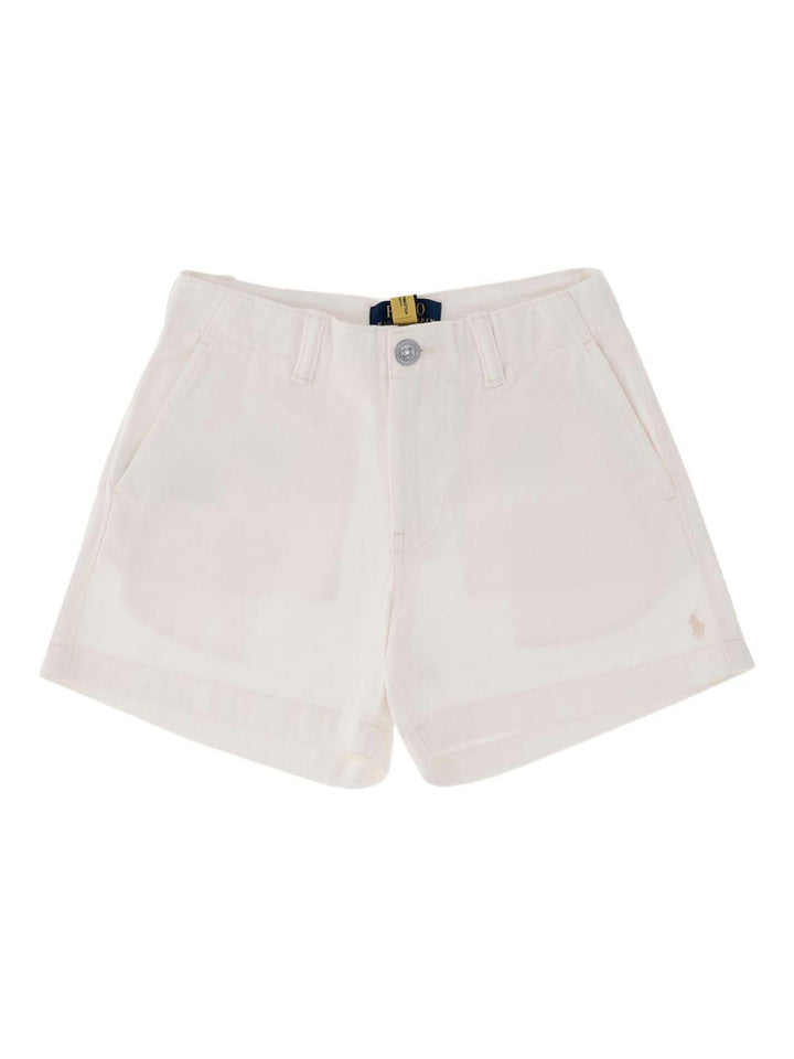 Bermuda bianca per bambina 313934331 005 Ralph Lauren Kids 