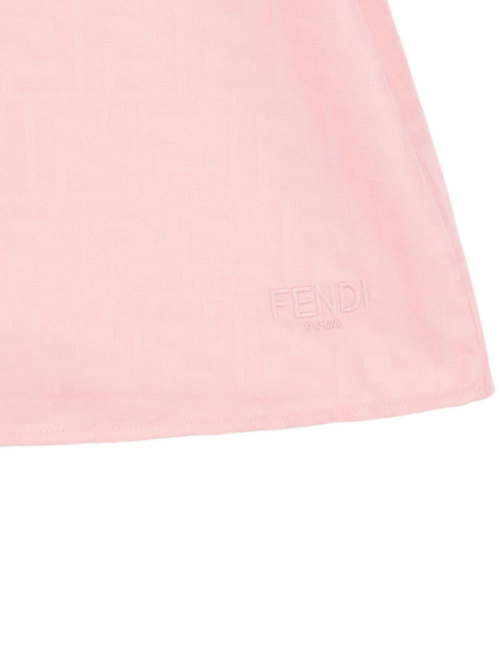 Abito rosa per neonata BFB591AS64 F1UL9 Fendi Kids 