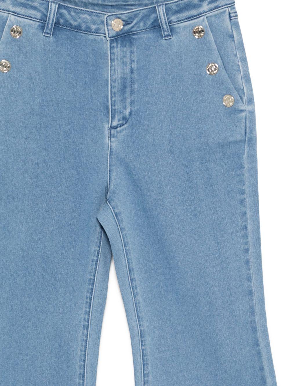 Jeans blu per bambina 261GJ2062 03451 Twin Set 