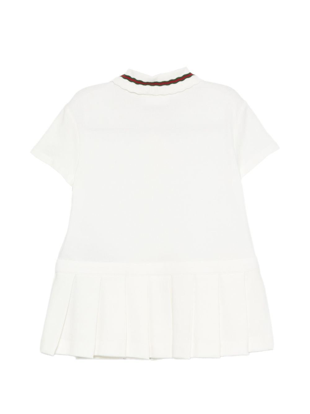 Abito bianco per neonata 852838XJHRS 9024 Gucci Kids 