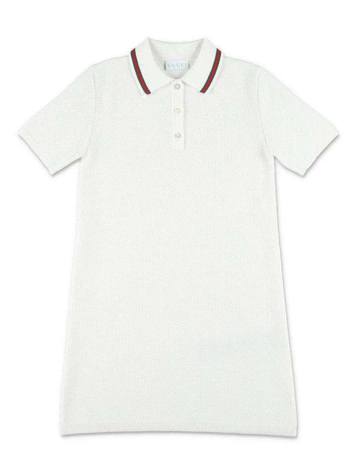 Abito bianco per bambina 809682XKEIR 9060 Gucci Kids 