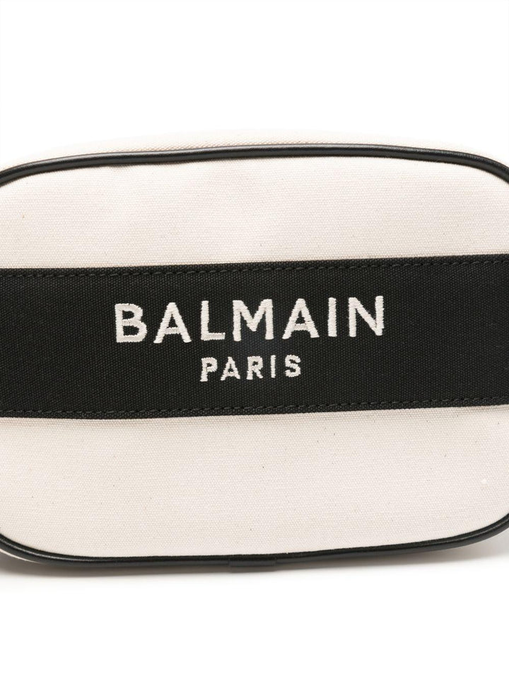Borsa bianca/nera per bambina BY0B68Z0042 101NE Balmain Kids 