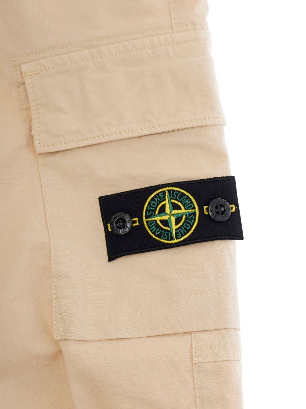 Pantalone beige per bambino 63100004S0001 V0090 Stone Island Kids 