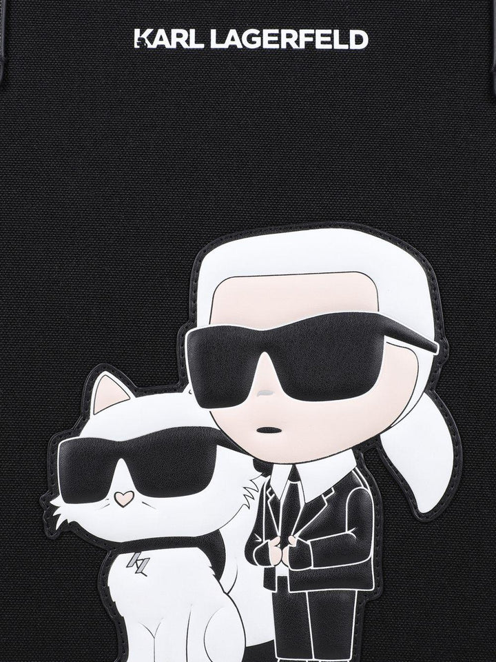 Borsa mamma nera Z31195 09B Karl Lagerfeld Kids 